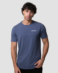 Legends Aviation Tee Split-Hem BlueChew Logo