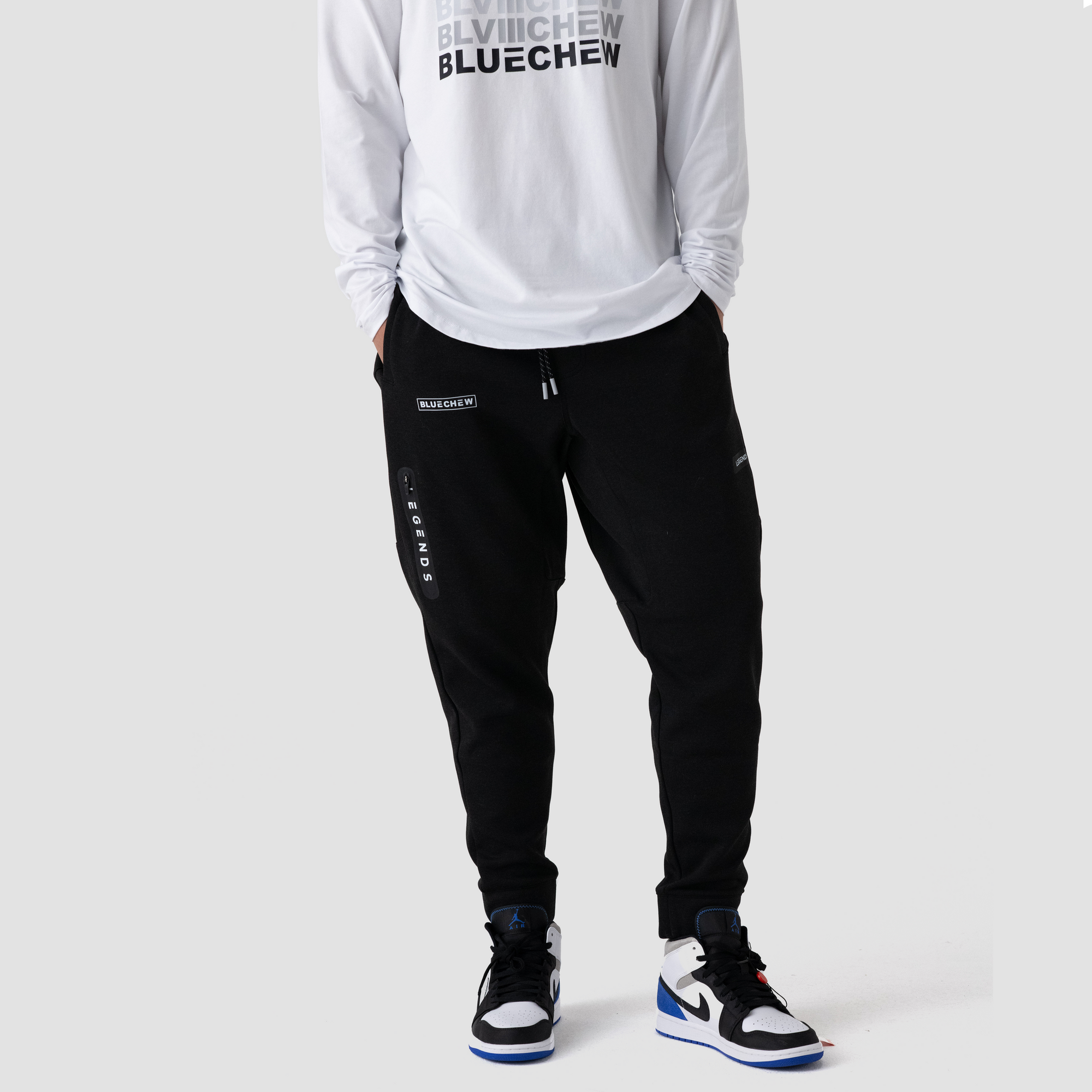 Legends Hawthorne Tech Jogger - BlueChew Logo