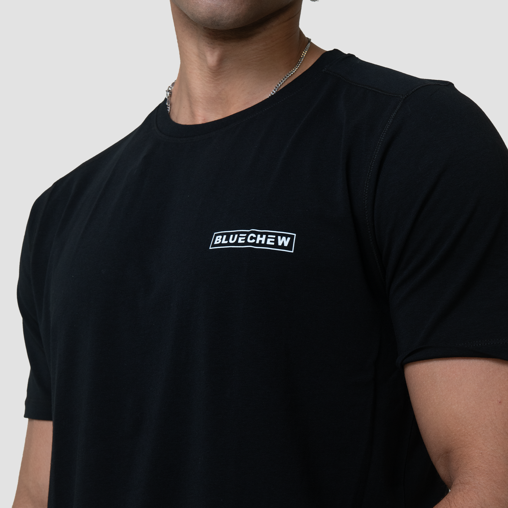 Legends Aviation Tee Split-Hem BlueChew Logo