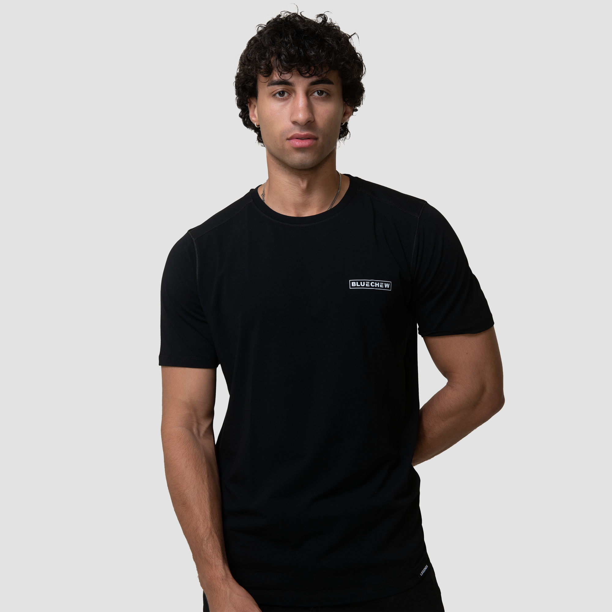 Legends Aviation Tee Split-Hem BlueChew Logo