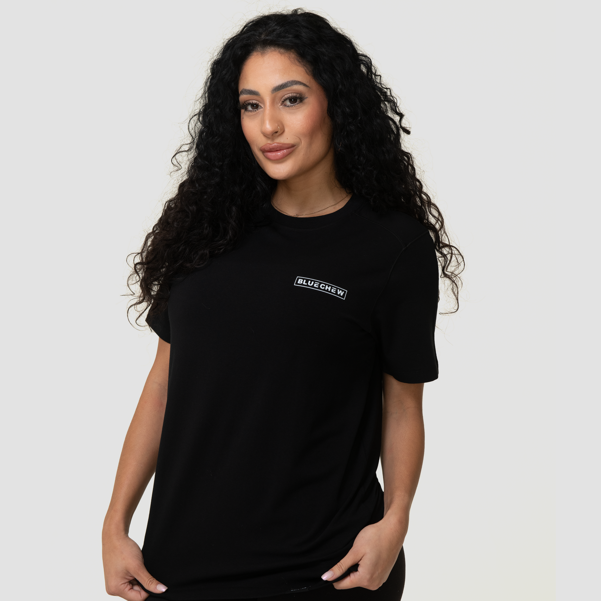 Legends Aviation Tee Split-Hem BlueChew Logo